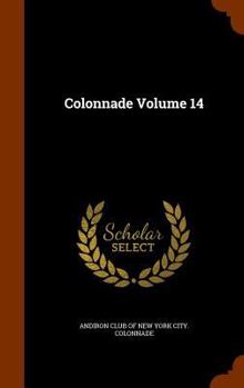 Hardcover Colonnade Volume 14 Book