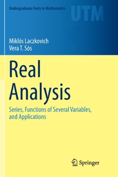 Paperback Real Analysis: Series, Functions of Several Variables, and Applications Book