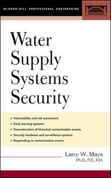 Hardcover Water Supply Systems Security Book