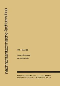Paperback Neuere Probleme Der Messtechnik [German] Book