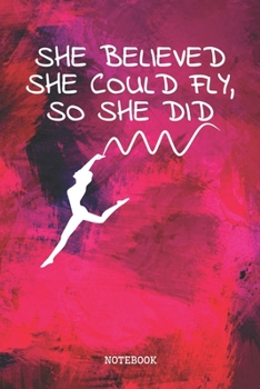 Notebook: My Gymnastics Planner / Organizer / Lined Notebook (6" x 9")