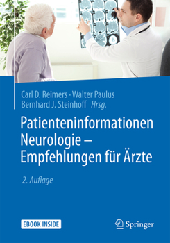 Hardcover Patienteninformationen Neurologie - Empfehlungen Für Ärzte [German] Book
