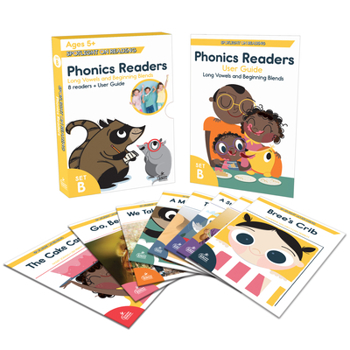 Paperback Spotlight on Reading Phonics Readers Set B: Long Vowels and Beginning Blends Book