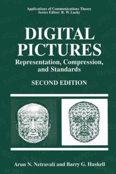 Paperback Digital Pictures: Representation, Compression, and Standards Book