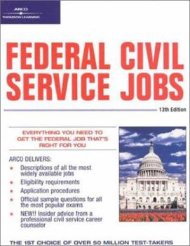 Paperback Federal Civil Service Jobs, 13/E Book