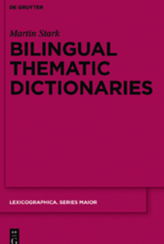 Hardcover Bilingual Thematic Dictionaries Book