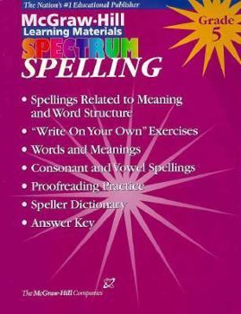 Paperback Spelling Grade 5 Book