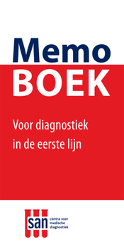 Paperback San Memoboek: Voor Diagnostiek in de Eerste Lijn [Dutch] Book