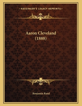 Paperback Aaron Cleveland (1888) Book