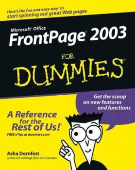 Paperback FrontPage 2003 for Dummies Book