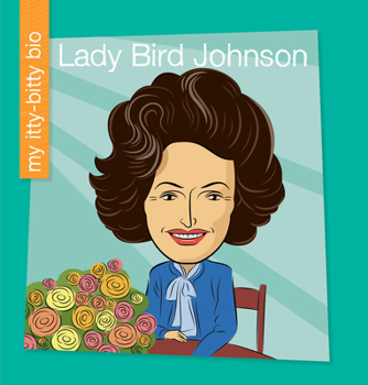 Library Binding Lady Bird Johnson Book