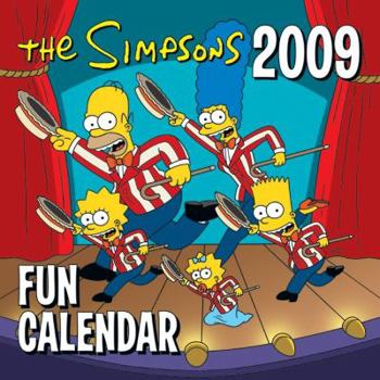 Calendar The Simpsons 2009 Fun Calendar Book