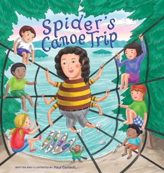 Hardcover Spider's Canoe Trip Book