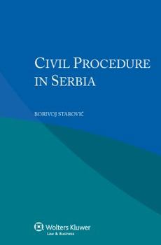 Paperback Civil Procedure in Serbia Book