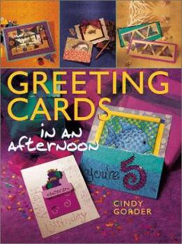 Hardcover Greeting Cards in an Afternoon(r) Book