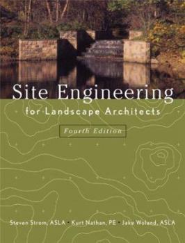 Hardcover Site Engineering for Landscape Architects Book