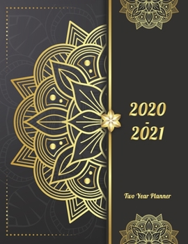 2020-2021 Two Year Planner: Fortunate Flower Two Year Planner, Two Year Calendar 2020-2021, Daily Monthly Planner 2020 Size 8.5 x 11 Inch, Business ... Prayer Journal, Planner 2020-2021 Daily