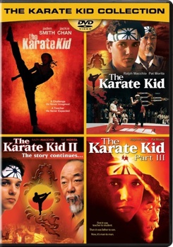 DVD The Karate Kid 4-Film Collection Book