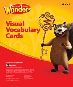 Paperback Reading Wonders, Grade 1, Visual Vocabulary Cards Book