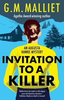 Hardcover Invitation to a Killer [Large Print] Book