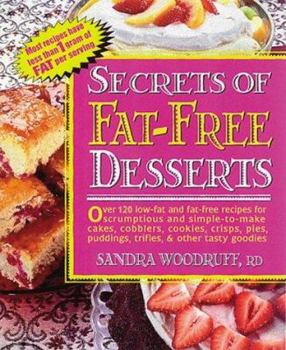 Paperback Secrets of Fat-Free Desserts Book