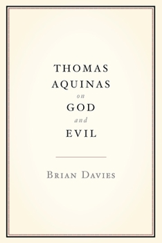 Paperback Thomas Aquinas on God and Evil Book