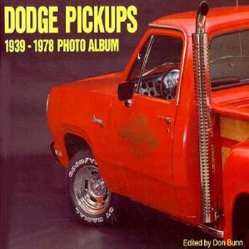 Paperback Dodge Pickups 1939-1978 Photo Album Book
