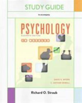 Paperback Study Guide for Psychology in Modules Book