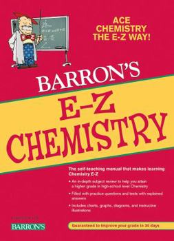 Paperback Barron's E-Z Chemistry Book