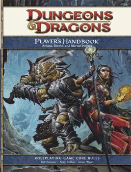 Hardcover Player's Handbook: Roleplaying Game Core Rules Book