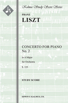 Paperback Piano Concerto No.2, S.125: Study score Book