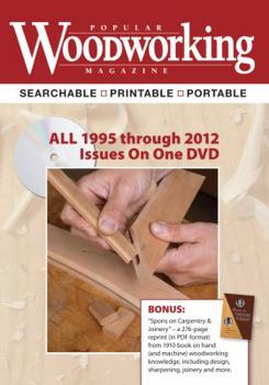 CD-ROM Popular Woodworking Magazine, 1995-2012 Book