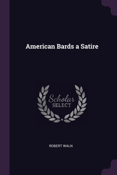 Paperback American Bards a Satire Book