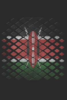 Paperback Kenya Notebook: Kenya Notebook - college book - diary - journal - booklet - memo - composition book - 120 sheets - Dot Grid paper 6x9 Book