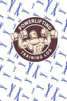 Paperback Powerlifting Training Log Book