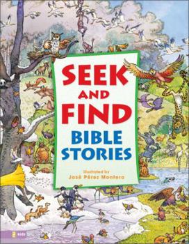Hardcover Seek and Find Bible Stories Book