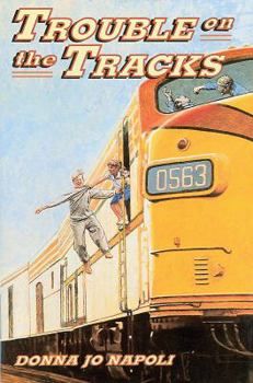 Hardcover Trouble on the Tracks Book