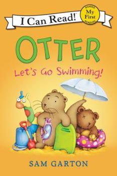 Hardcover Otter: Let's Go Swimming! Book