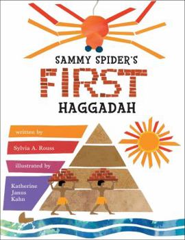 Paperback Sammy Spider's First Haggadah Book