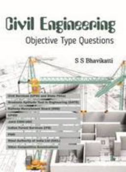 Paperback Civil Engineering Objective Type Questions Book