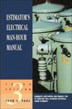 Paperback Estimator's Electrical Man-Hour Manual Book