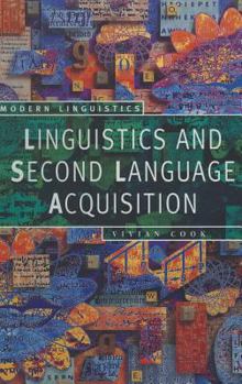 Hardcover Linguistics & Second Language Acquisition Book