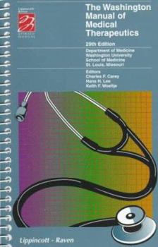 Spiral-bound The Washington Manual of Medical Therapeutics Book