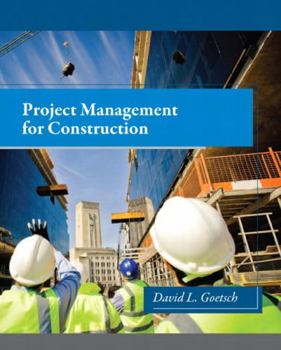 Hardcover Project Management for Construction Book