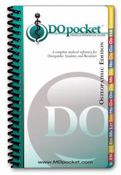 Spiral-bound Dopocket Medical Reference Guide: Osteopathic Edition Book