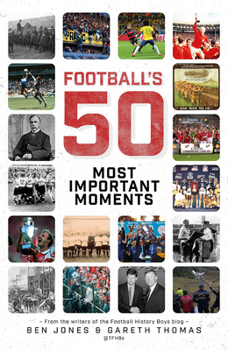 Hardcover Football's Fifty Most Important Moments: From the Writers of the History Boys Blog Book