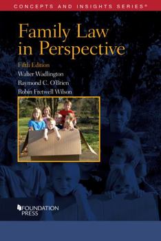 Paperback Family Law in Perspective (Concepts and Insights) Book