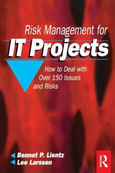 Hardcover Risk Management for IT Projects Book