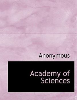 Paperback Academy of Sciences Book