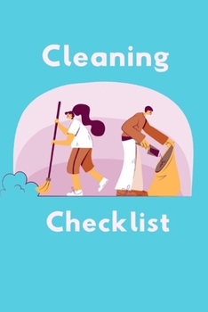 Paperback Cleaning checklist Book